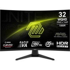 Вигнутий ігровий монітор MSI MAG 325CQF 31,5 2K Rapid VA 180 Гц 0,5 мс GTG 