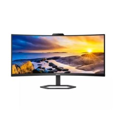 Монітор Philips 34E1C5600HE/00 із 34-дюймовою веб-камерою Windows Hello UWQHD VA 100 Гц, 4 мс, вигнутий