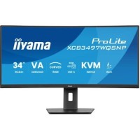 Вигнутий монітор iiyama ProLite XCB3497WQSNP-B1 34