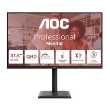 Монітор AOC Q32E4U 31,5 дюйма, 2K, IPS, 100 Гц, 4 мс