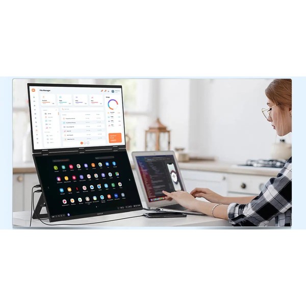Портативний монітор Zeuslap Z18W 2x 18,5 Портативний монітор Zeuslap Z18W 2x 18,5