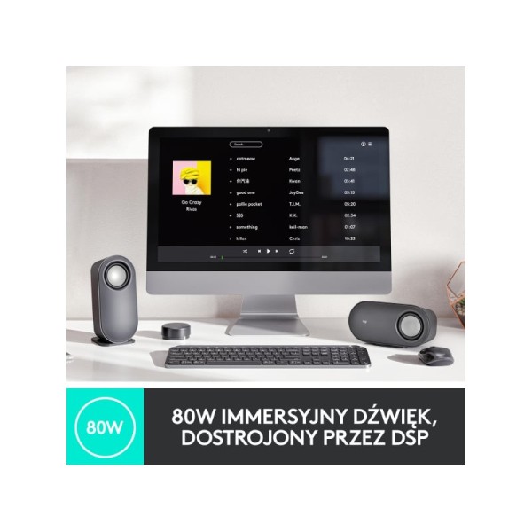 Колонки Logitech Z407 2.1 чорні