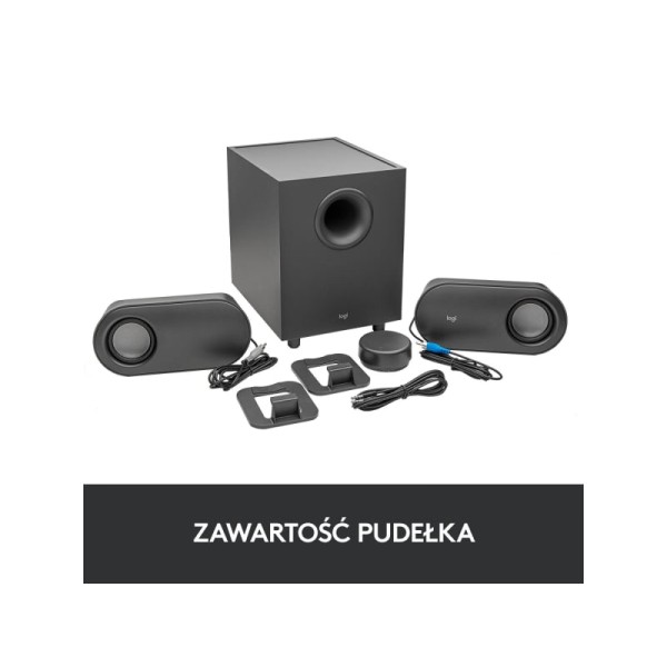 Колонки Logitech Z407 2.1 чорні