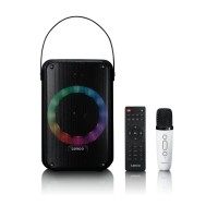 Bluetooth-колонка Lenco BTC-060BK 20 Вт Karaoke LED black