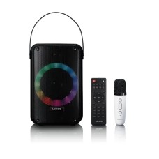 Bluetooth-колонка Lenco BTC-060BK 20 Вт Karaoke LED black