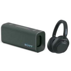 Bluetooth-колонка Sony ULT Field 3 SRS-ULT30H gray + Бездротові навушники ULT Wear WH-ULT900NB black