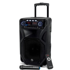 Power Audio Manta SPK5021PRO FONOS 80W Bluetooth FM Radio чорний