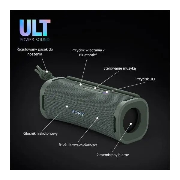 Bluetooth-колонка Sony ULT Field 1 SRS-ULT10H gray