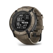 Коричневий розумний годинник Garmin Instinct 2 Solar Tactical 50mm GPS