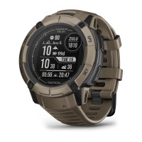 Коричневий розумний годинник Garmin Instinct 2 Solar Tactical 50mm GPS