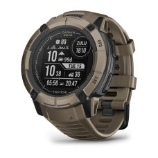 Коричневий розумний годинник Garmin Instinct 2 Solar Tactical 50mm GPS