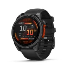 Смарт-годинник Garmin Fenix 8 47 мм з GPS, чорний