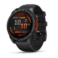 Смарт-годинник Garmin Fenix 8 47 мм з GPS, чорний