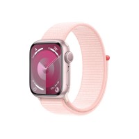 Apple Watch 9 41/Pink Aluminium/Light Pink Sport Loop GPS