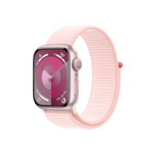 Apple Watch 9 41/Pink Aluminium/Light Pink Sport Loop GPS