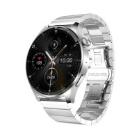 Срібний смарт-годинник Forever Grand SW-710 46 мм