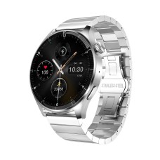 Срібний смарт-годинник Forever Grand SW-710 46 мм