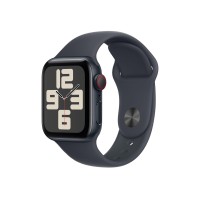Спортивний ремінець Apple Watch SE 2 40/чорний алюміній/чорний M/L LTE