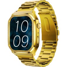 Золотий розумний годинник Maxcom FW65 Iron 55 мм