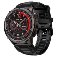 Розумний годинник Maxcom FW111 Titan Chronos 54mm GPS black
