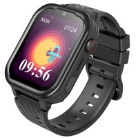 Чорний смарт-годинник Garett Kids Essa 48 мм LTE