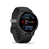 Смарт-годинник Garmin vivoactive 5 42 мм з графітовим GPS