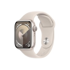 Apple Watch 9 41/Starlight Aluminium/Starlight Sport Band M/L GPS