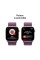 Смарт-годинник Apple Watch Series 10 GPS + стільниковий корпус, 42 мм, алюмінієвий спортивний ремінець із рожевого золота, стигла слива
