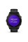 Чорний смарт-годинник Garmin Forerunner 255 Music 45mm GPS