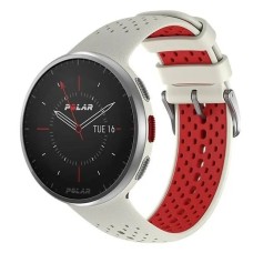 Смарт-годинник Polar Pacer Pro S/L 45 мм з GPS біло-червоний