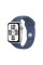 Смарт-годинник Apple Watch SE GPS + Cellular, алюмінієвий сріблястий корпус 40 мм, джинсовий спортивний ремінець M/L