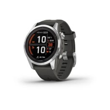 Смарт-годинник Garmin fenix 7S Pro Solar 42 мм із графітовим GPS