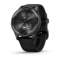 Графітовий розумний годинник Garmin Vivomove Trend