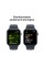 Розумний годинник Apple Watch SE 2gen GPS + Cellular, алюмінієвий корпус 44 мм, спортивний ремінець North, North S/M