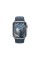 Apple Watch 9 41/Срібний алюміній/Storm Blue Sport Band S/M GPS