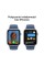 Розумний годинник Apple Watch SE GPS + корпус Cellular 44 мм, алюміній, сріблястий спортивний ремінець, джинсовий M/L