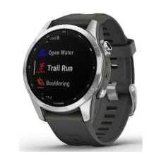 Смарт-годинник Garmin Fenix 7S сріблясто-графітовий