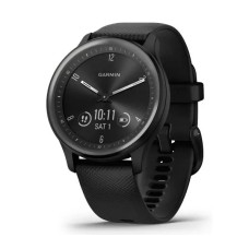 Чорний смарт-годинник Garmin Vívomove Sport