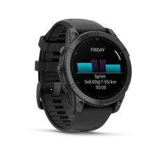 Смарт-годинник Garmin Fenix E 47 мм GPS чорний