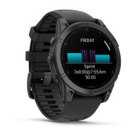 Смарт-годинник Garmin Fenix E 47 мм GPS чорний
