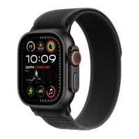 Apple Watch Ultra 2 GPS + Cellular titanium black case 49mm Trail black band S/M