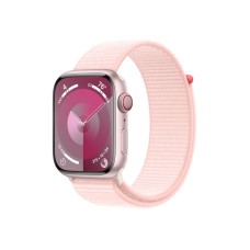 Apple Watch 9 45/Pink Aluminium/Light Pink Sport Loop LTE