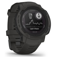 Смарт-годинник Garmin Instinct 2 Solar Tactical 45mm GPS чорний