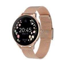 Розумний годинник Forever Velora SB-306 38 мм з рожевого золота