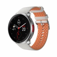 Смарт-годинник Polar Vantage V3 47 мм із GPS біло-помаранчевий