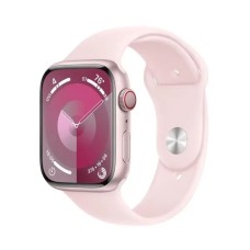 Розумний годинник Apple Watch Series 9 GPS + Cellular 45mm Aluminium Case Pinkm Sport Band Jasnopink M/L