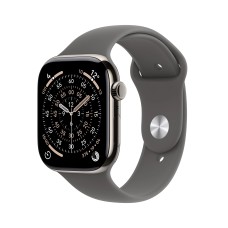 Apple Watch Series 11 GPS + Cellular 42mm Titanium Natural Mountain Grey Sport Band M/L