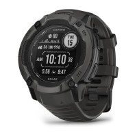 Графітовий смарт-годинник Garmin Instinct 2X Solar 50 мм із GPS
