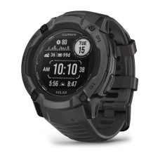 Графітовий смарт-годинник Garmin Instinct 2X Solar 50 мм із GPS