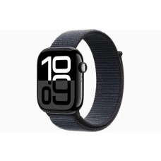 Спортивний ремінець Apple Watch Series 10 GPS 46 мм з алюмінієвим оніковим чорнилом